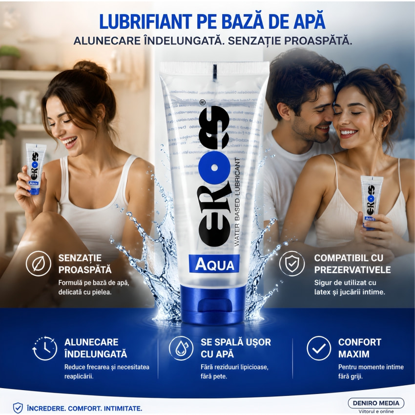 Lubrifiant EROS Aqua 100 ml