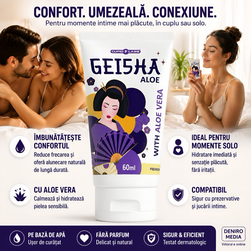 Lubrifiant Geisha Aloe Vera Premium 60ml