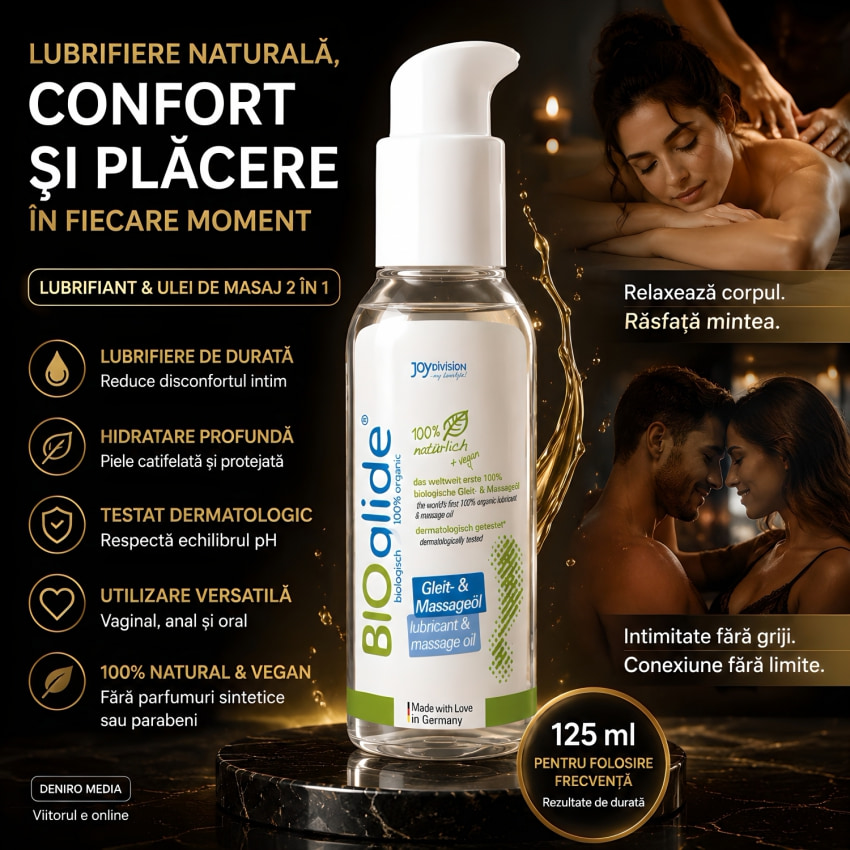 Lubrifiant Și Ulei De Masaj BIOglide 125ml