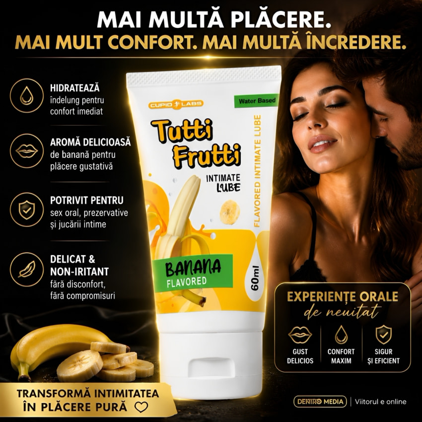 Lubrifiant Oral Banană 60ml