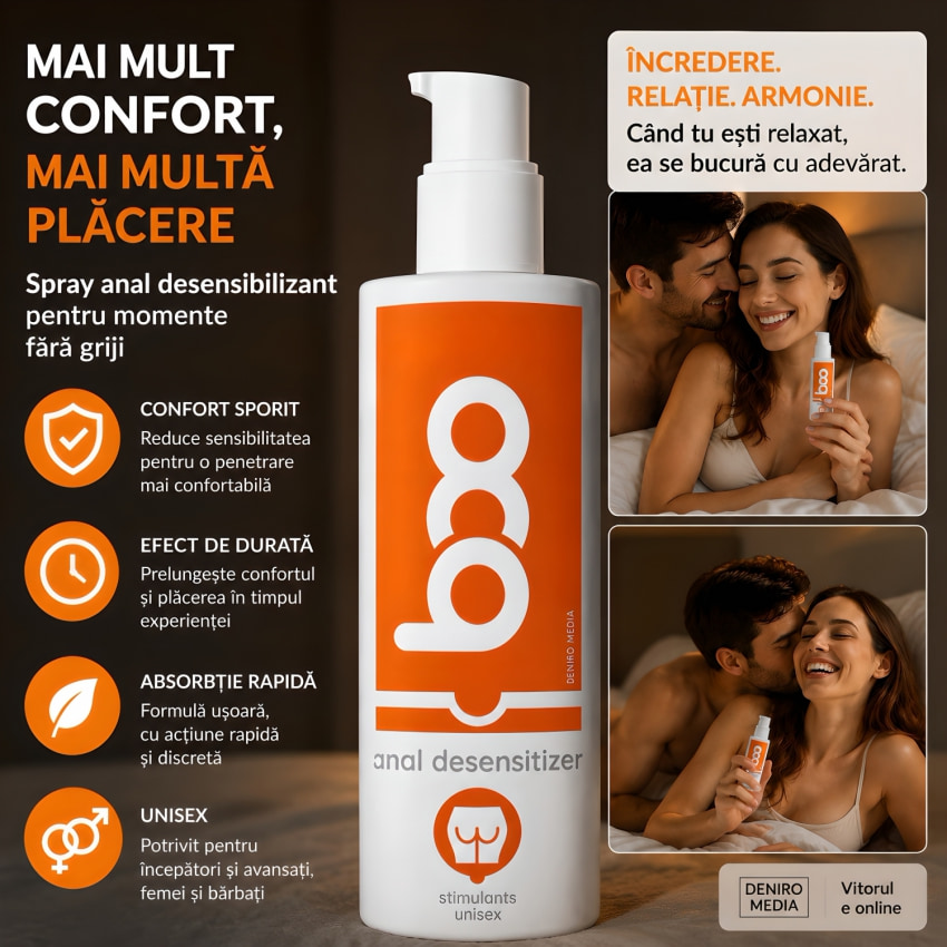 Lubrifiant Spray Anal Desensibilizator 50ml