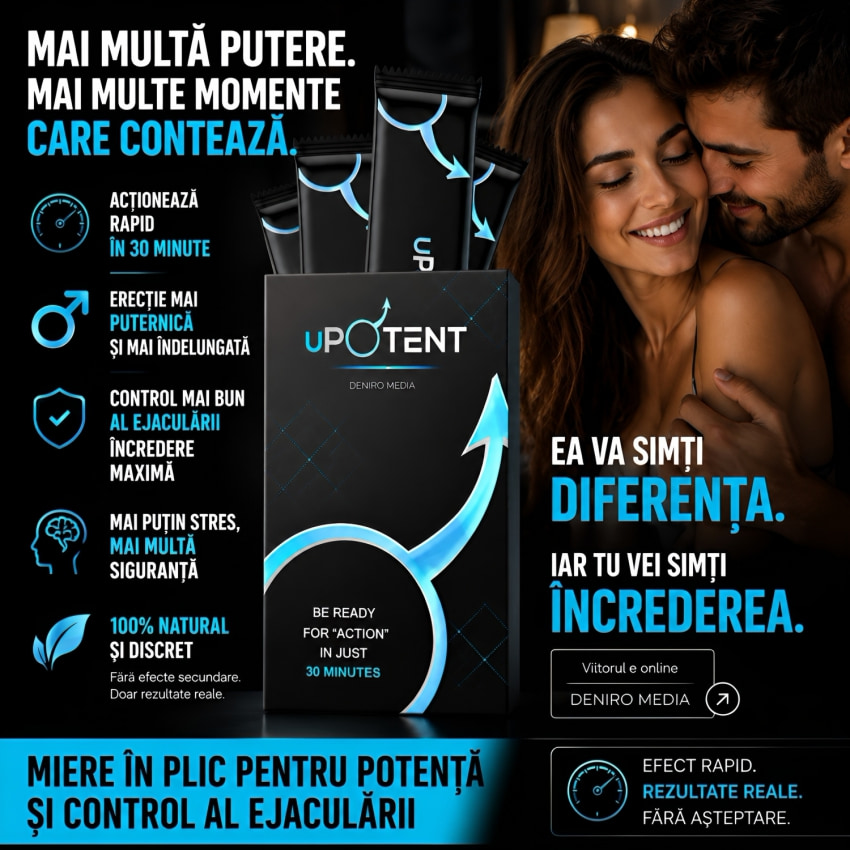 Miere UPotent Pentru Potență Și Ejaculare Precoce 5 plicuri
