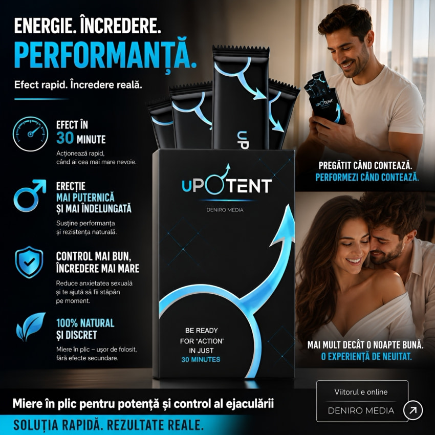Miere UPotent Pentru Potență Și Ejaculare Precoce 5 plicuri