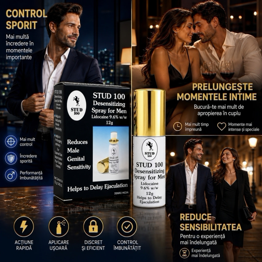 Pachet Promoțional 3 x Spray Stud 100 Original