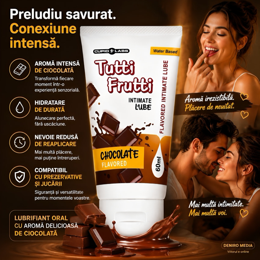 Pachet Spray Stud 100 Original + Lubrifiant Pentru Sex Oral Chocolate 100ml