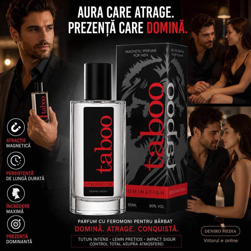 Parfum Feromoni Dominarea Taboo pentru Seducție 50ml