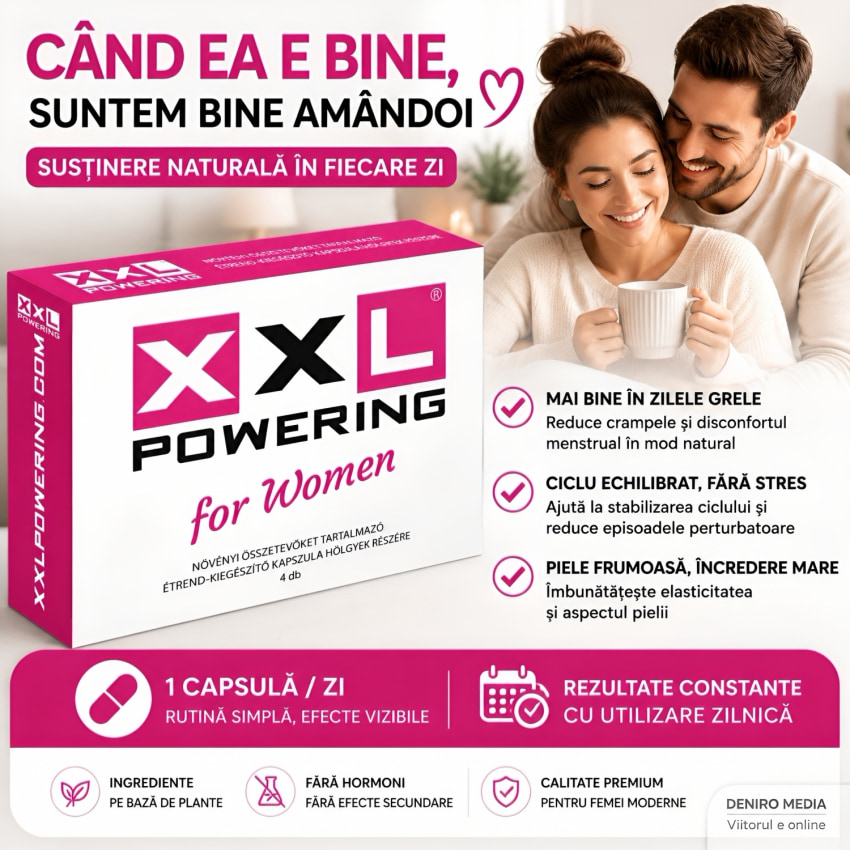 Pastile Stimulare Femei XXL Powering 4buc