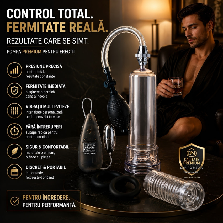 Pompă Sta-Hard Kit Transparent Negru