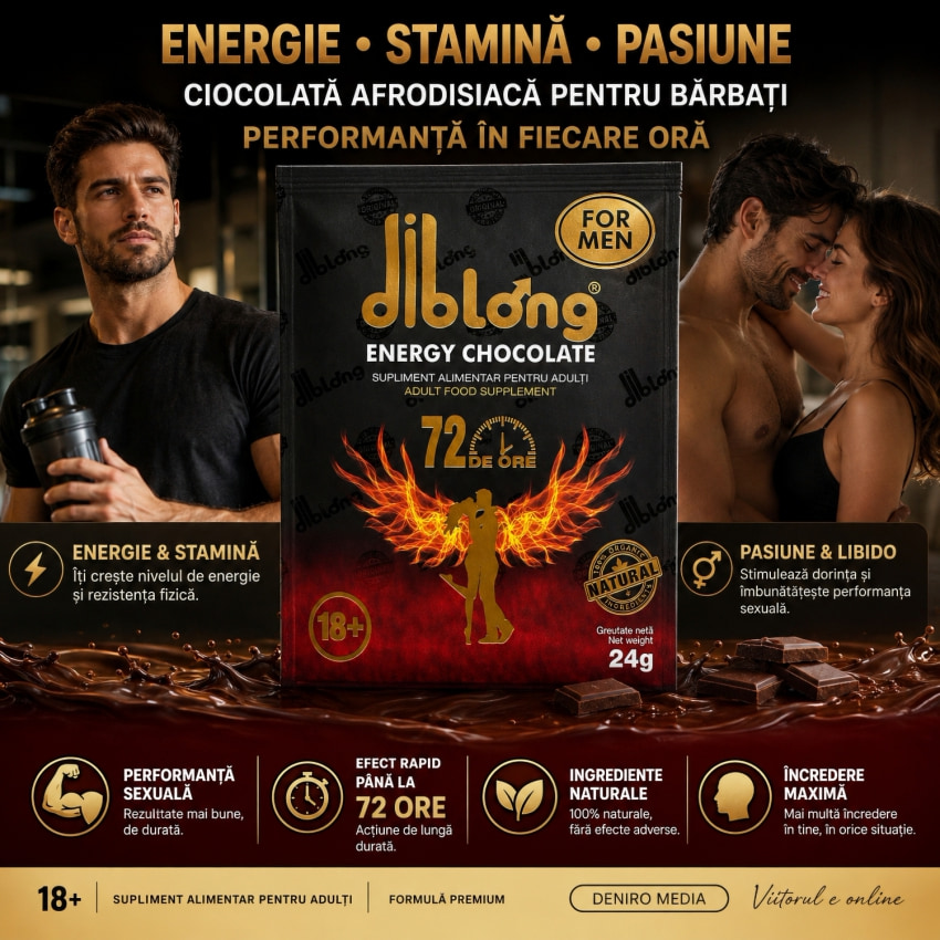 Set 12 x Ciocolată Afrodisiacă Pentru Bărbați Diblong 24g
