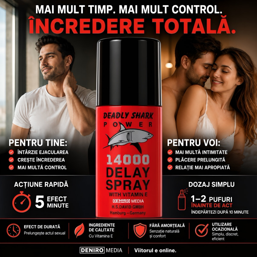 Shark Red 14000 Spray 45ml