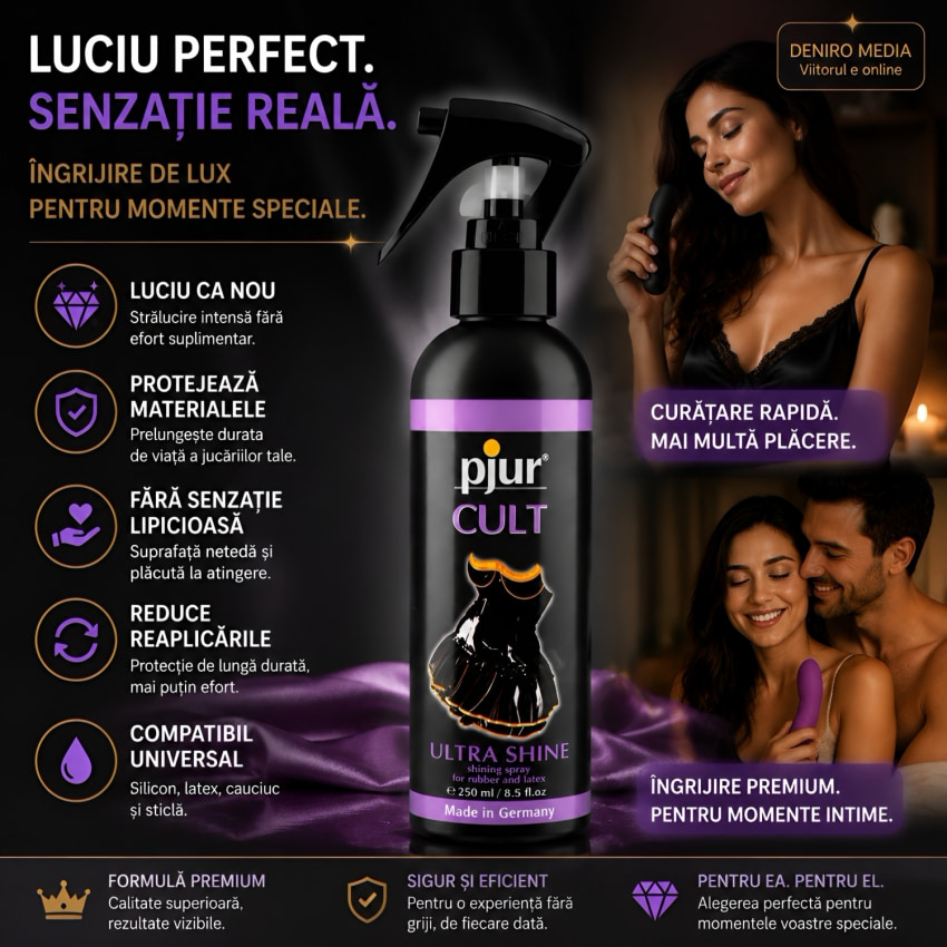 Soluție Curățare Pjur Super Strălucire 250ml