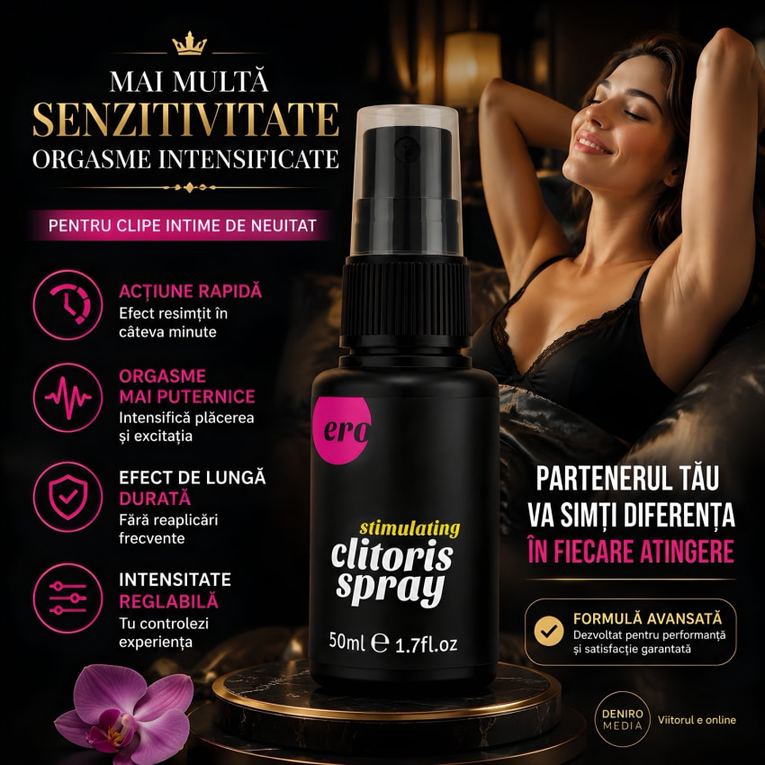Spray Creștere Sensibilitate Pentru Clitoris 50ml
