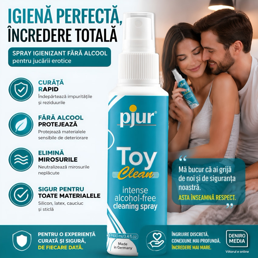 Spray Dezinfectant Pjur Toy Clean 100ml