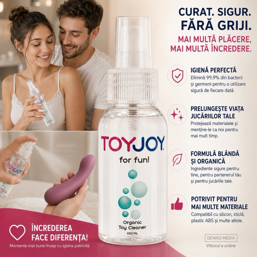 Spray Toy Cleaner pentru Igiena Jucăriilor 150ml