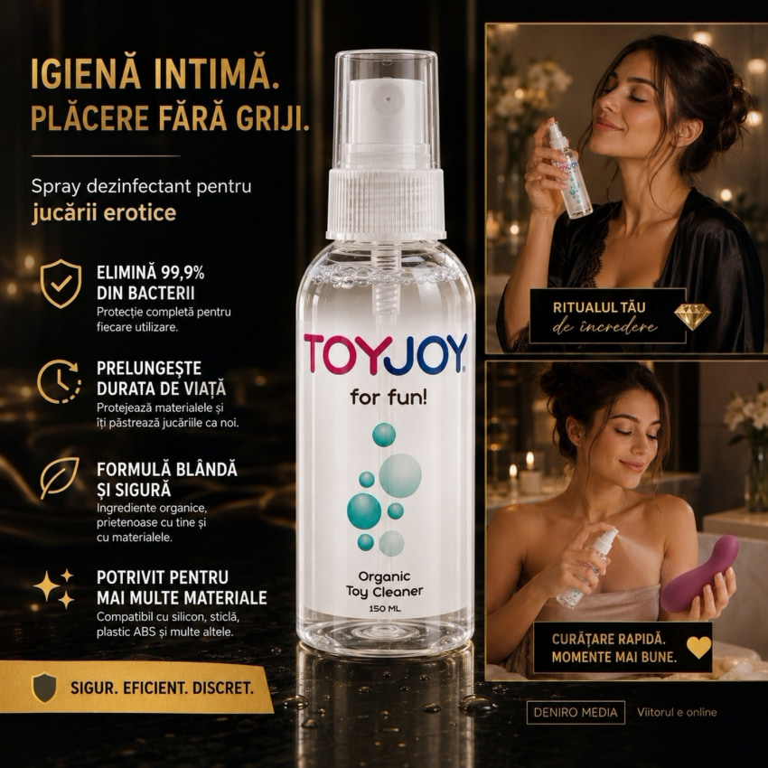 Spray Organic Dezinfectant ToyJoy 150ml