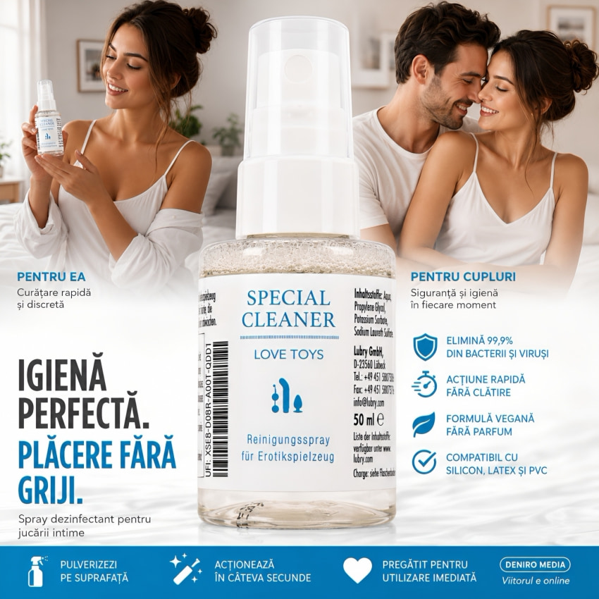 Spray Pentru Curățarea Jucăriilor Sexuale 50ml
