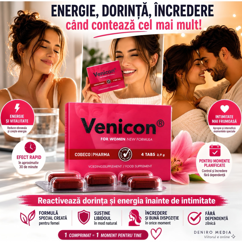 Stimulent Venicon Pentru Femei 4capsule