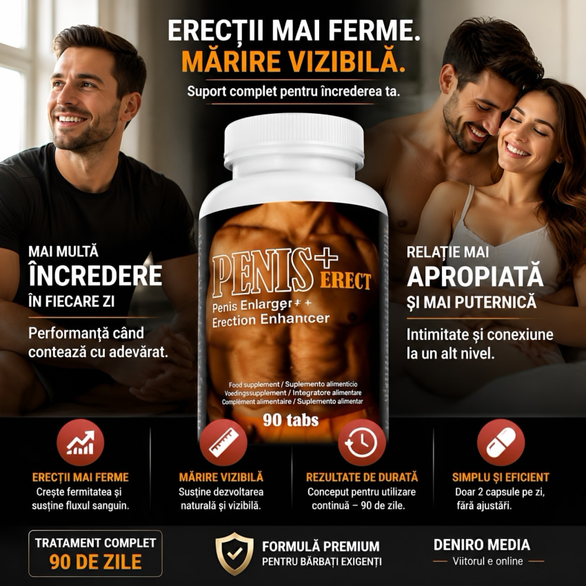Tratament Mărire Penis Plus Erect 90buc