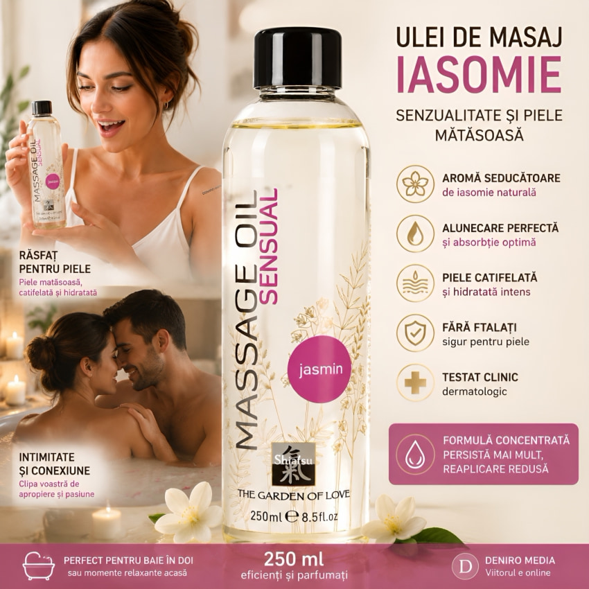 Ulei Masaj Shiatsu Iasomie 250 ml