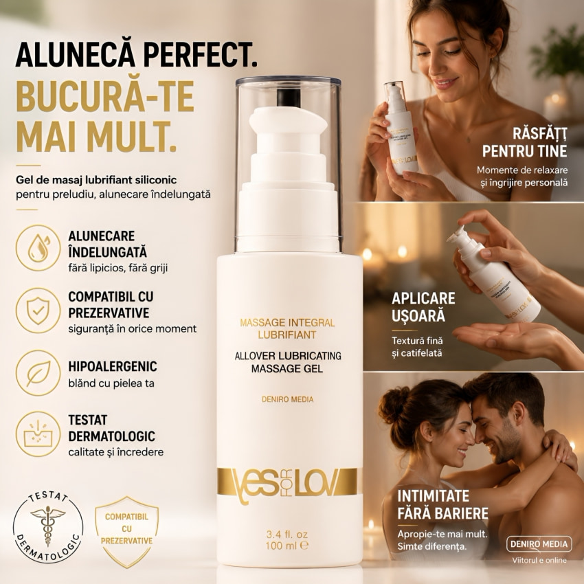 YESforLOV Gel Masaj Lubrifiant Allover 100 ml